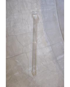 Röhre aus Klarglas, 45 cm