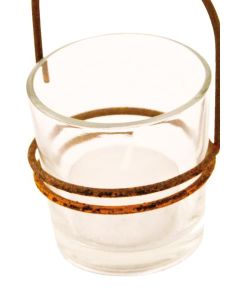 Teelicht-Klarglas 6x6 cm